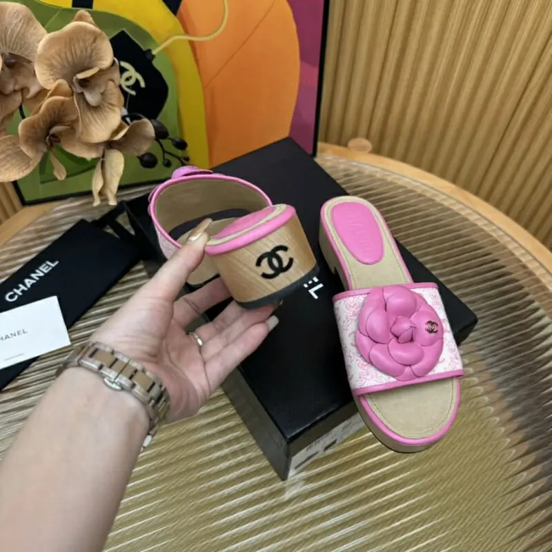 chanel chaussons pour femme s_12254771